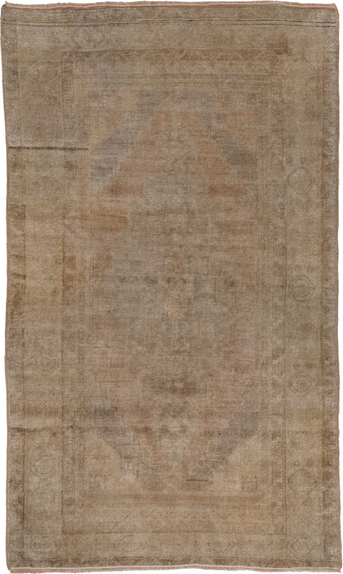 Vintage Oushak Area Rug (4' x 7')
